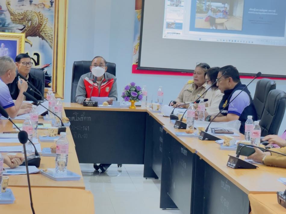วันจันทร์ ที่ ๒๗ มกราคม ๒๕๖๘  ประชุมคณะกรรมการช่วยเหลือประชาชน องค์การบริหารส่วนตำบลโพธิ์ตาก ครั้งที่ 1/2568 ณ ห้องประชุมสภาองค์การบริหารส่วนตำบลโพธิ์ตาก โดย นายสมคิด ลังกา นายกองค์การบริหารส่วนตำบลโพธิ์ตาก คณะผู้บริหารฯ ปลัดองค์การบริหารส่วนตำบลโพธิ์ตาก หัวหน้าส่วนราชการ และคณะกรรมการช่วยเหลือประชาชน