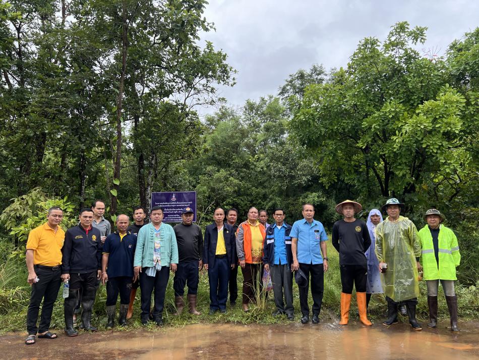 ลงพื้นที่สำรวจเพื่อกำหนดขอบเขตพื้นที่ปกปักทรัพยากรท้องถิ่น และสำรวจเก็บรวบนวมทรััพยากรท้องถิ่น